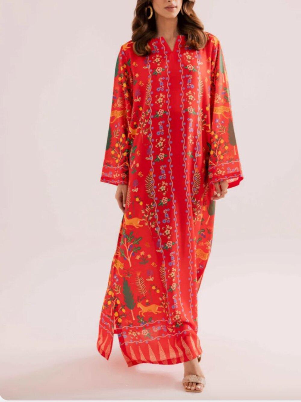 Printed Kaftan